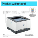 "L HP Color LaserJet Pro 3202dn - Drucker - Laser/LED-Druck"