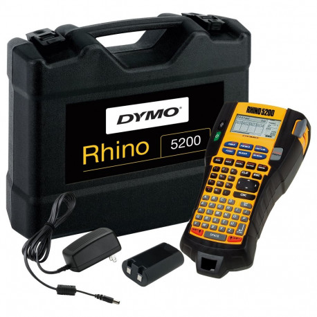 "DYMO Rhino 5200 - Industrielles Beschriftungsgerät, ABC-Tastatur, im KofferSet"