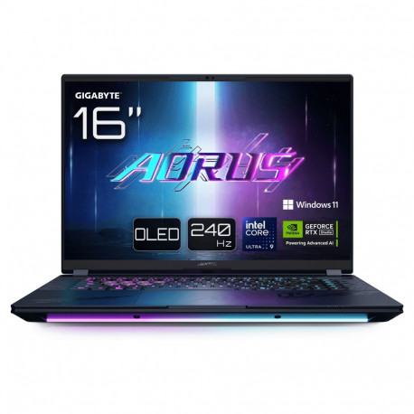 "Gigabyte Aorus Master 16 CU9 275HX/32GB/2TBSSD/RTX5080/W11 Pro French AZERTY Layout"