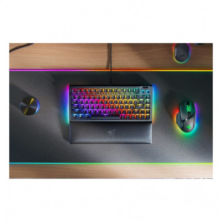 Razer klaviatuur BlackWidow V4 75% Razer Orange US-International-Layout, must