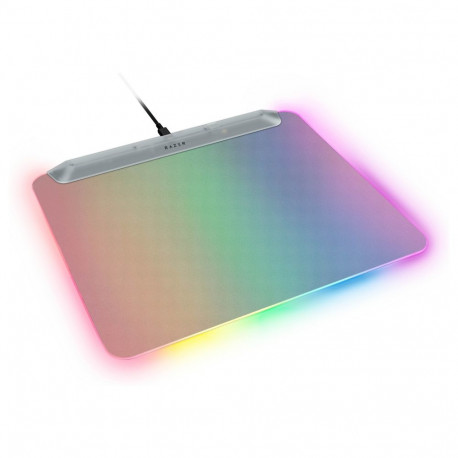 "RAZER Firefly V2 Pro Phantom White Edition - Vollständig beleuchtete Gaming-Mausmatte mit Razer Chr