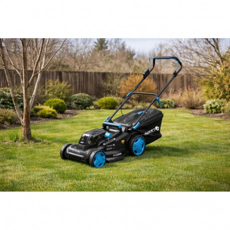 HOGERT Cordless Lawn Mower 2x18V, 43 cm HT2E311-C24LM218V