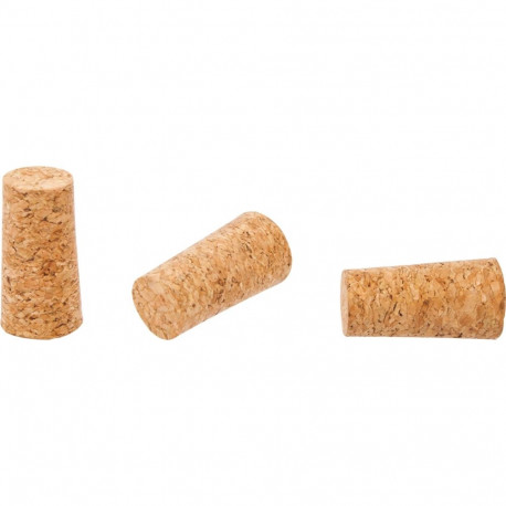 Looduslik kooniline kork BROWIN 652201 Ø16/21mm, aglomereeritud, 10 tk.