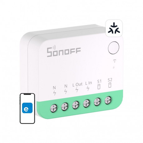 Smart Switch - Sonoff MINIR4M WiFi Mini Switch (HomeKit, SmartThings, Home Assistant)