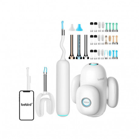 Health & Personal Care - Bebird Home 30S Otoscope 10MP Camera White