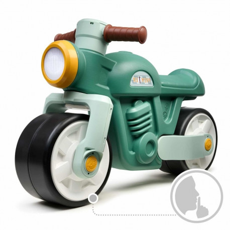 Falk jalgadega lükatav mootorratas Vintage roheline
