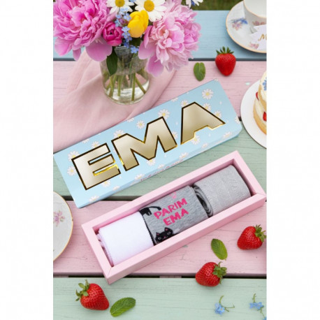 SOKISAHTEL PARIM EMA kinkekarp 3 sokipaariga MARI 444