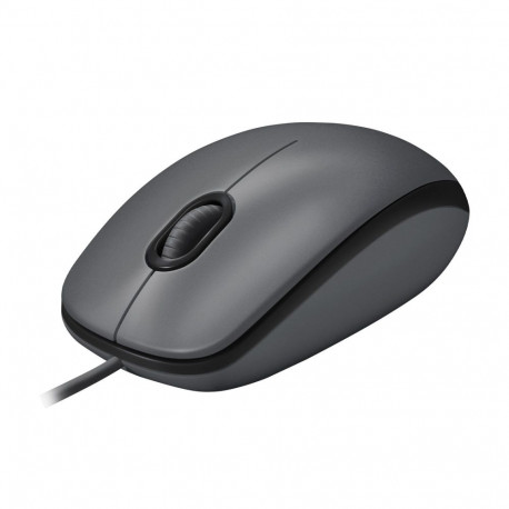 MOUSE USB OPTICAL M100/BLACK 910-006652 LOGITECH