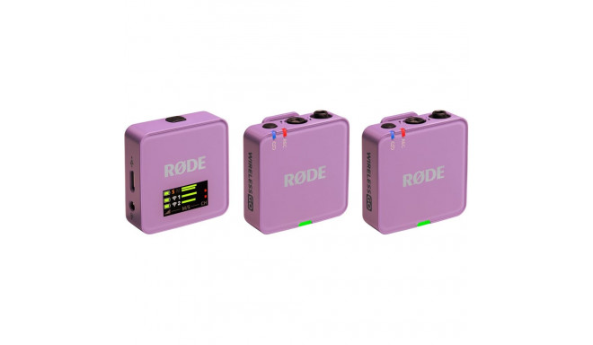 Juhtmevaba mikrofon Wireless GO Gen 3, lilla