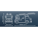 COBI Citroen Type H Pompiers (scale 1:35)