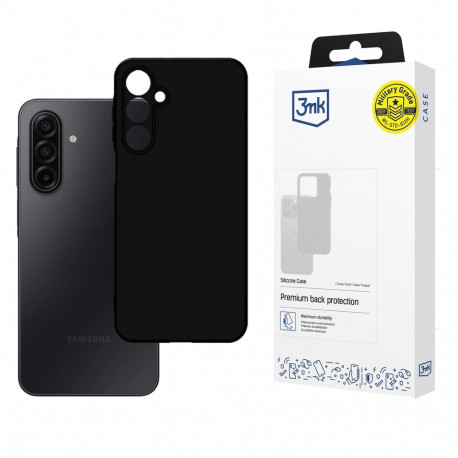 3mk Silicone Case for Samsung Galaxy A17 5G - Black