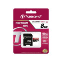 Transcend microSDHC          8GB Class 10 UHS-I 400x + SD Adapter