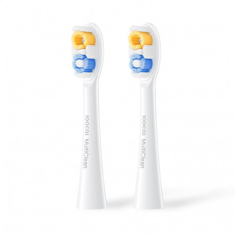 SOOCAS NEOS II Keičiama šepetėlio galvutė Pearl White (2 galvutės pakuotėje)
