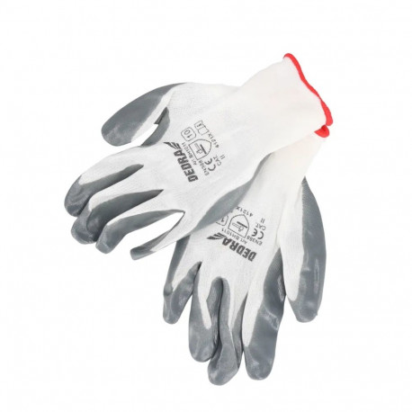 Rękawice ochronne pokryte nitrylem (para)