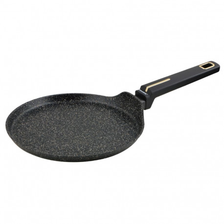 Klausberg pannkoogipann KB-7964 24cm nakkevastase kattega, must marmor
