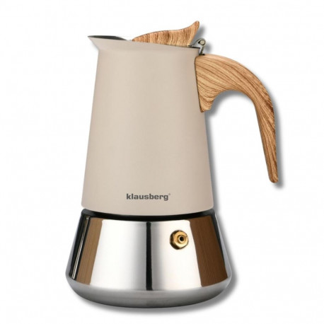 Klausberg espressokann kb-7994 200ml terasest induktsioonile