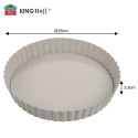 Forma, blacha do pieczenia, forma do tarty śr.25cm kinghoff
