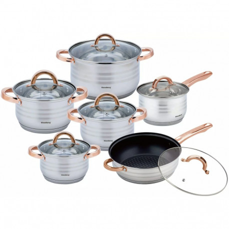 Klausberg pottide komplekt 16/18/20/24cm teras