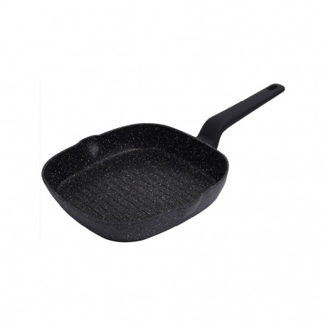 Patelnia, kolor czarny-marmurek, śr.24cm klausberg