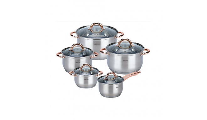 Kinghoff pottide komplekt 10-osaline
