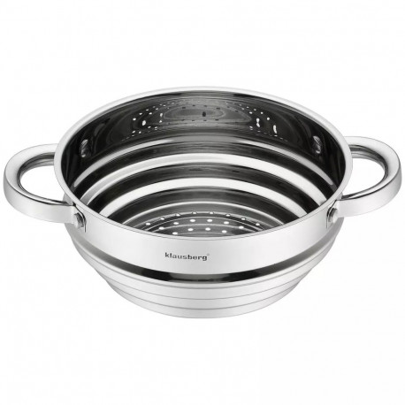 Uniwersalny wkład do gotowania na parze śr. 20cm, stal klausberg