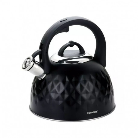 Czajnik tradycyjny 3l czarny klausberg
