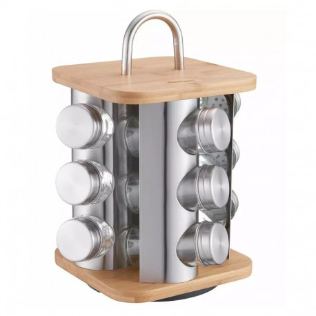 Klausberg maitseainetopsid 13-osaline komplekt teras-klaas-bambus
