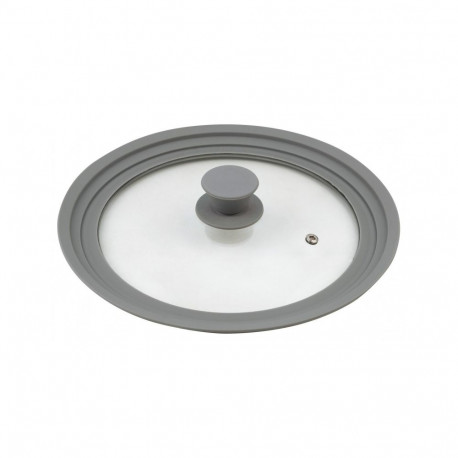 Kinghoff universaalne kaas klaas-silikoon 24, 26, 28cm