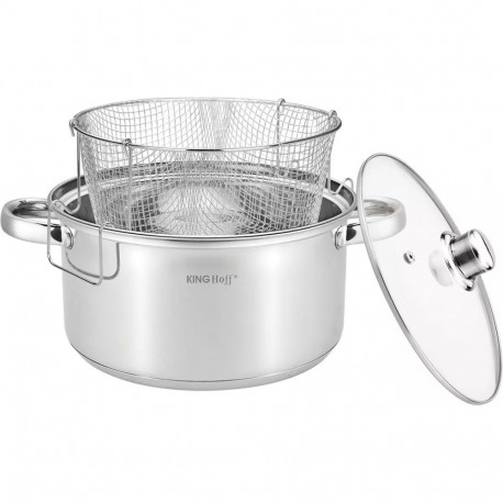 Kinghoff pott praadimiskorviga terasest 24cm 5,5l