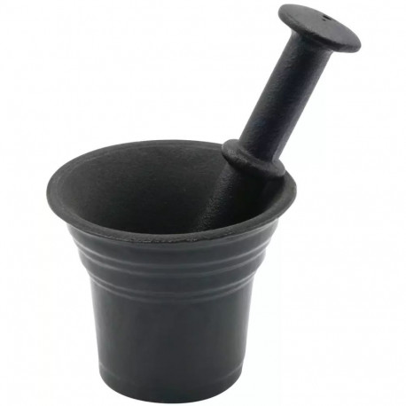 Moździerz, żeliwo, zestaw 2 elementy, śr.17x10cm kinghoff