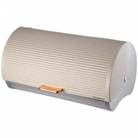 Chlebak stal-bambus, beż klausberg