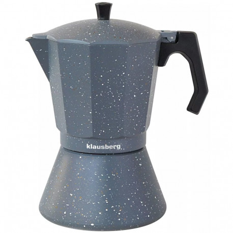 Klausberg espresso-kann 12 tassi, hall marmor