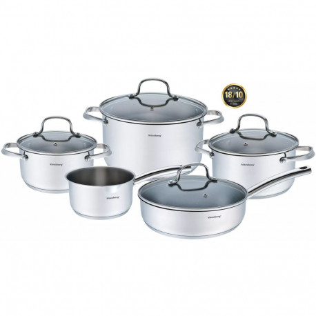 Zestaw garnków 9 elementów, stal klausberg