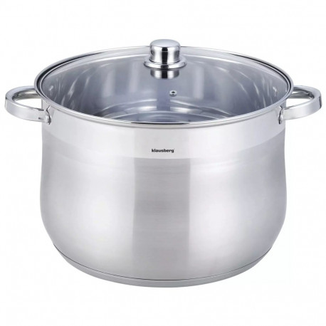 Klausberg terasest pott 34cm 22.4l