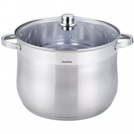 Garnek stal, śr.32cm 18.7l klausberg