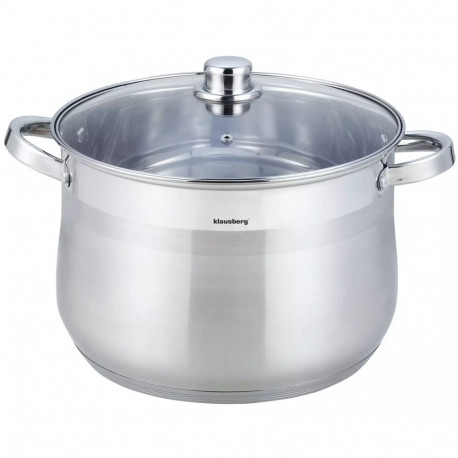 Garnek stal, śr.28cm 13l klausberg