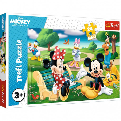 TREFL DISNEY maxi puzzle Mickey Mouse 24 pcs
