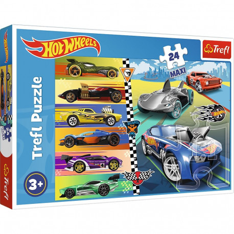 TREFL HOT WHEELS Maxi Pusle, 24 osa