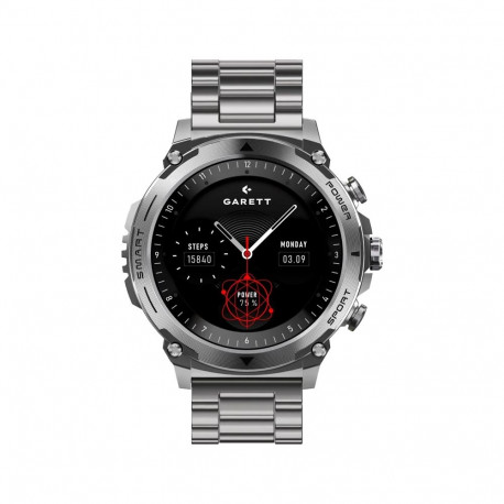 Garett Atom Smartwatch Silver Steel