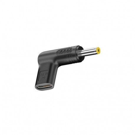 Adapter - Extra Digital USB Type-C to DC 5.5x2.5 mm 100W Black