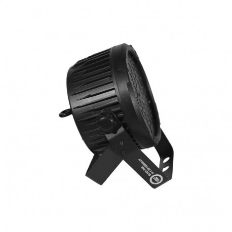 LED Stage Spotlight - Light4Me BLACK PAR 30x3W RGBA-UV 90W Black