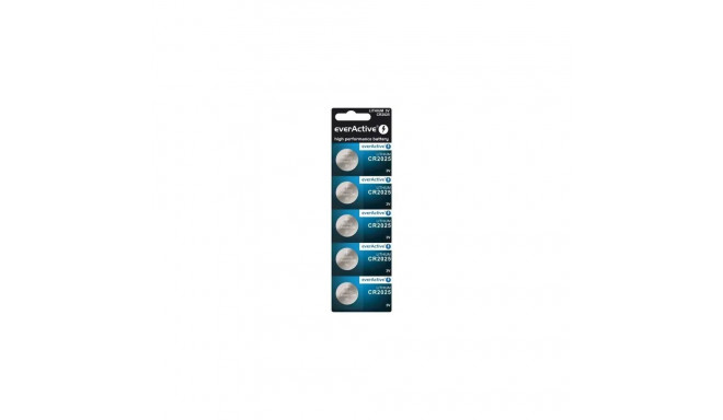everActive CR2025-5BB Blister Pack 5pcs.