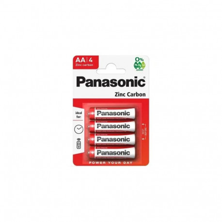 Panasonic R6-4BB (AA) Blister Pack 4pcs