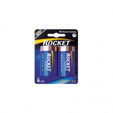Rocket LR20-2BB (D) Blister Pack 2pcs