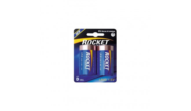 Rocket LR20-2BB (D) Blister Pack 2pcs