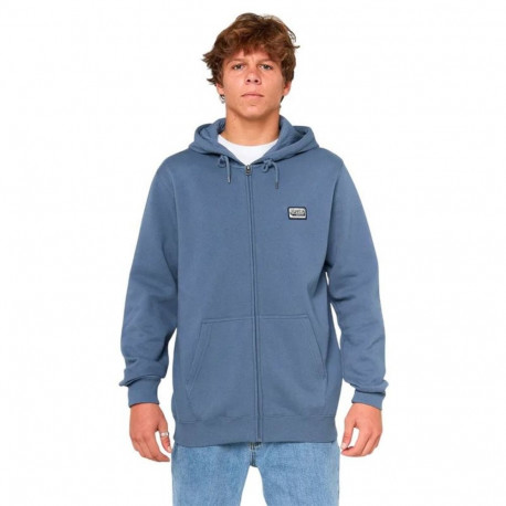 Men’s Hoodie Rip Curl Horizon Zip Thru Hood Blue - XL