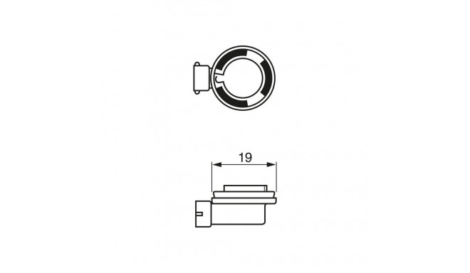 Bosch H8 12V 35W Pure Light kartong 1tk