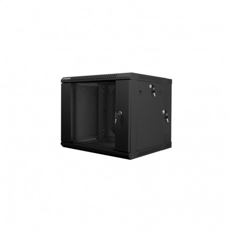 Cabinet installation hanging two sections 19 '' 9U 600x600mm black