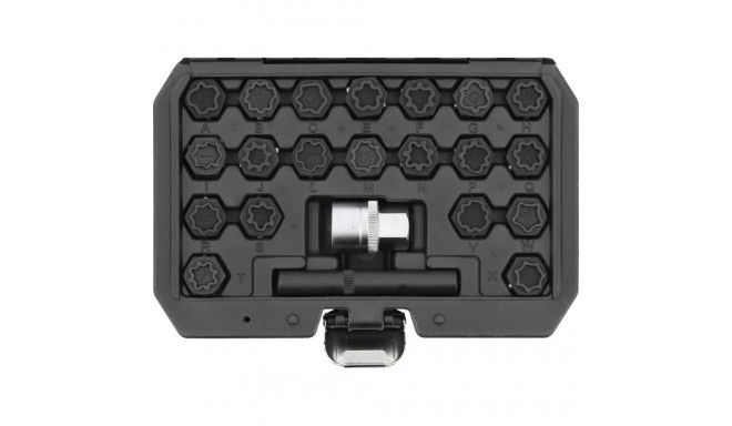 WHEEL NUTS SOCKET SET YT-060304 YATO