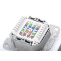 Digitus CAT.6A data connection socket, surface-mounted, shielded, 2x RJ-45 LSA (white, 5 pieces, cla